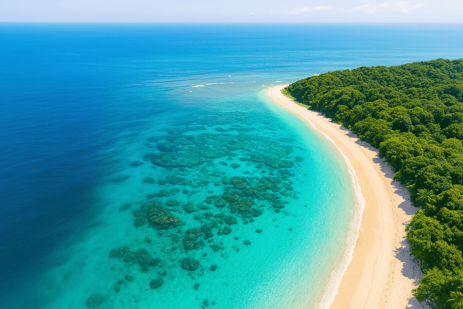 Beautiful coastal destination